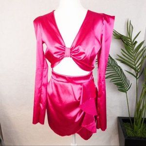 Boohoo Kylie Co-ord Two Piece Mini Dress